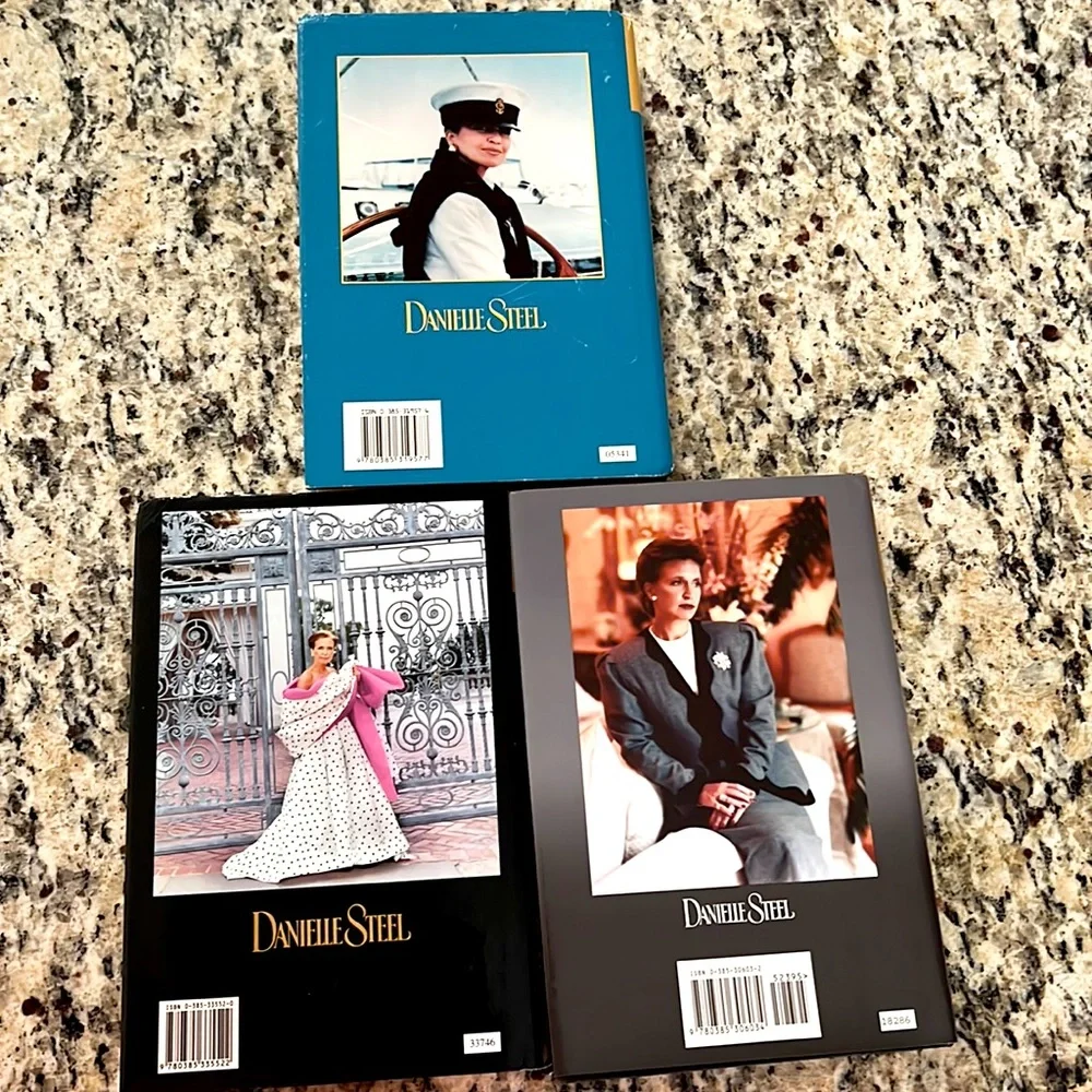 Bundle Lot Of 3 Danielle Steel Hard Cover Dust Jacket Books